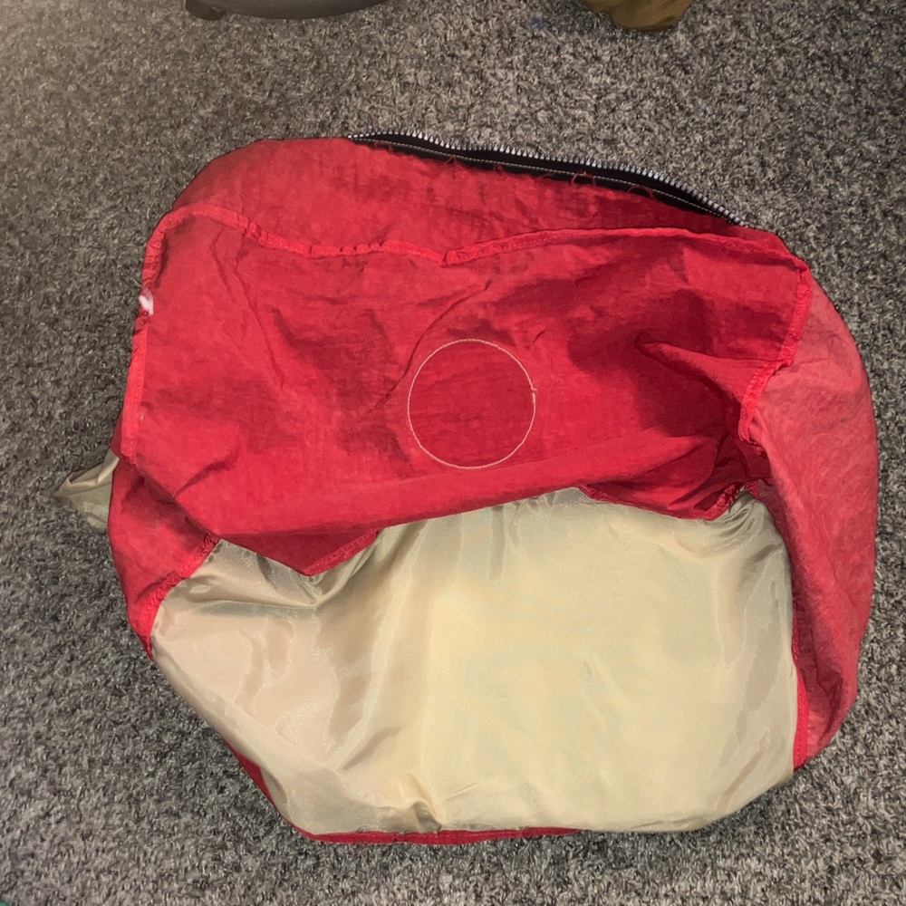 Kipling Vintage Red Travel Bag - Picture 8 of 10